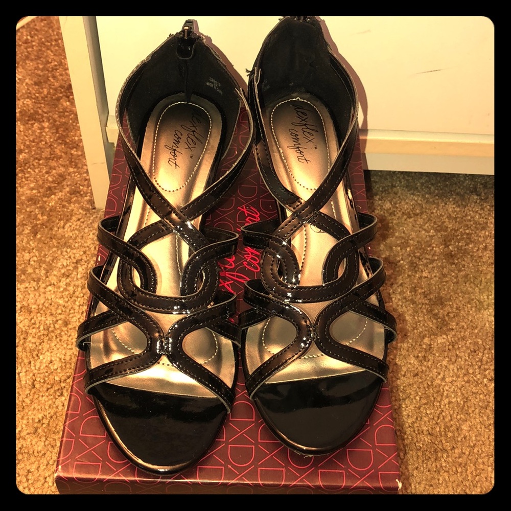Black Comfort Heels